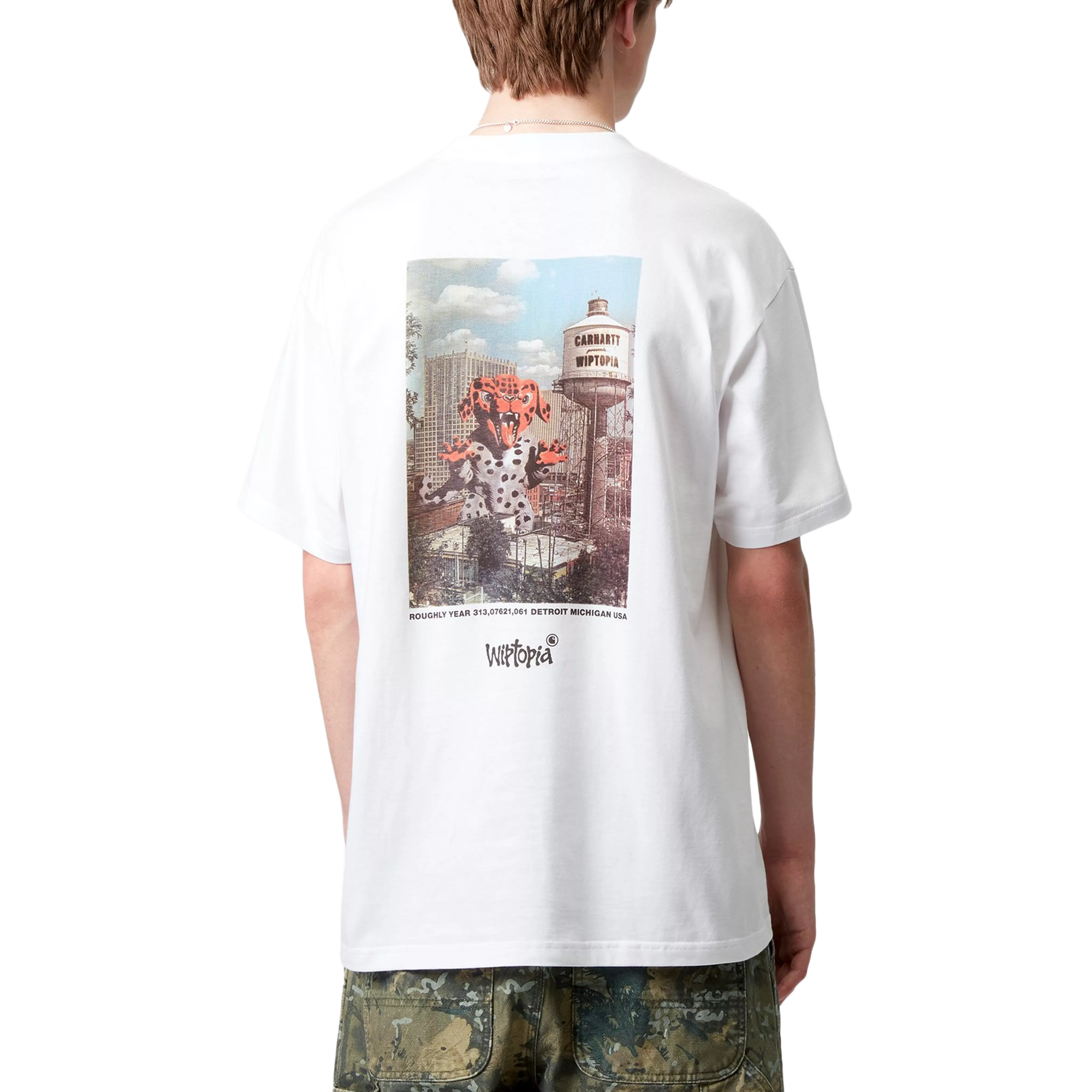 Carhartt WIP S/S Wiptopia T-Shirt White