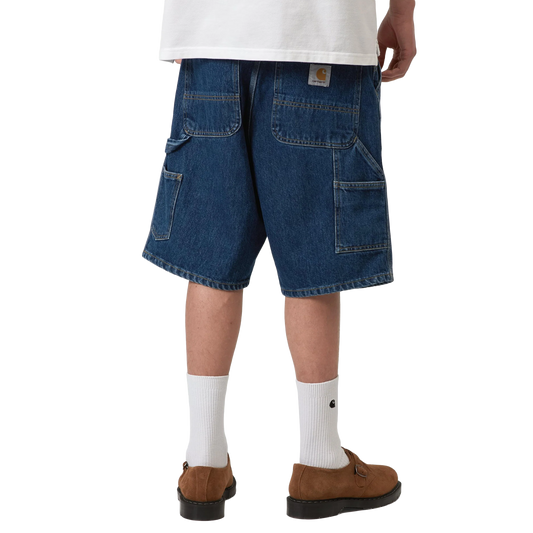 Carhartt WIP Single Knee Short Blue