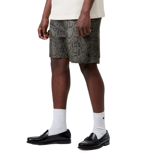 Carhartt WIP Slater Swim Trunks Snake Camo Leaf