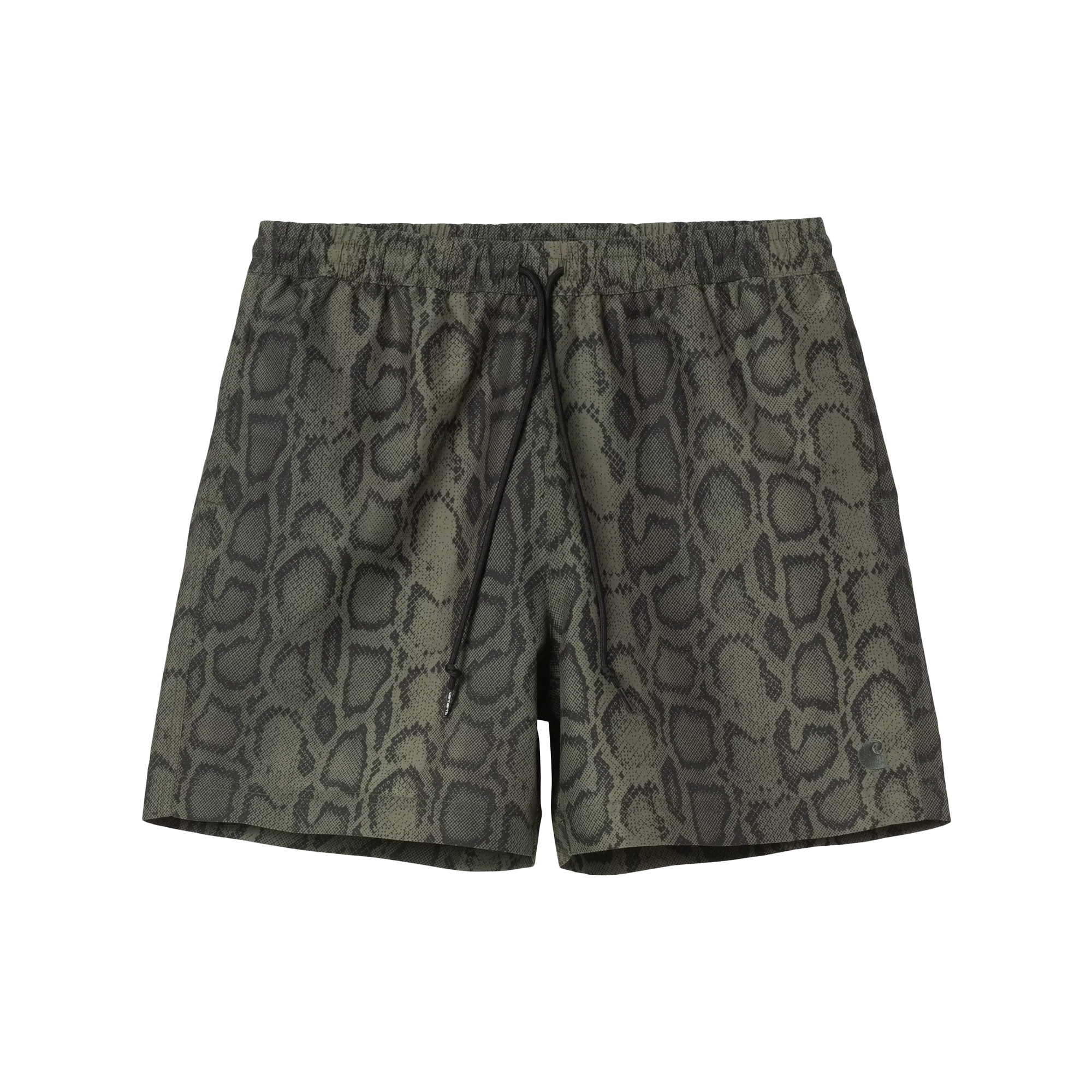 Carhartt WIP Slater Swim Trunks Snake Camo Leaf