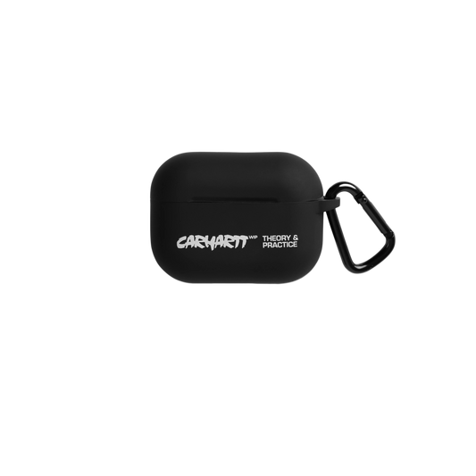Carhartt WIP Theory and Practice AirPods Case Black/White AP3