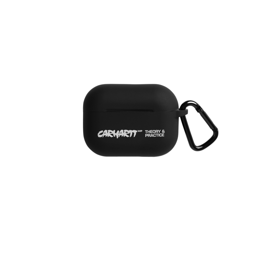 Carhartt WIP Theory and Practice AirPods Case Black/White AP3