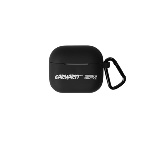 Carhartt WIP Theory and Practice AirPods Case Black/White APP