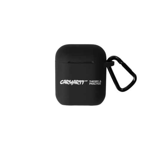 Carhartt WIP Theory and Practice AirPods Case Black/White AP
