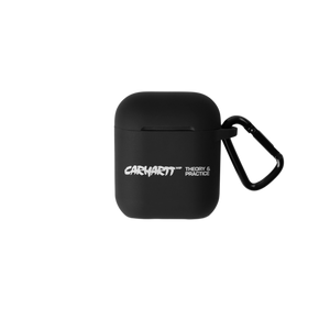 Carhartt WIP Theory and Practice AirPods Case Black/White AP