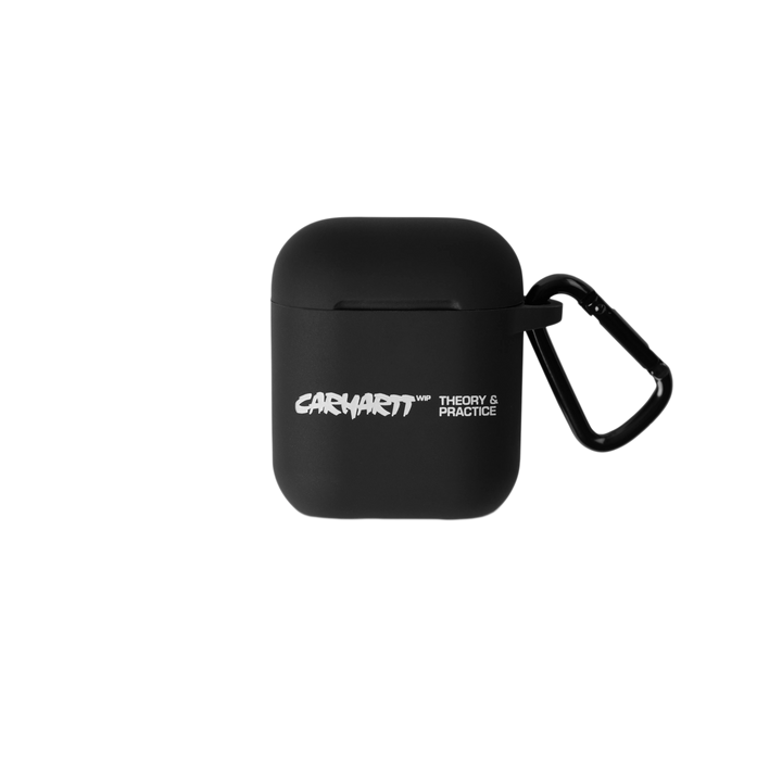 Carhartt WIP Theory and Practice AirPods Case Black/White AP