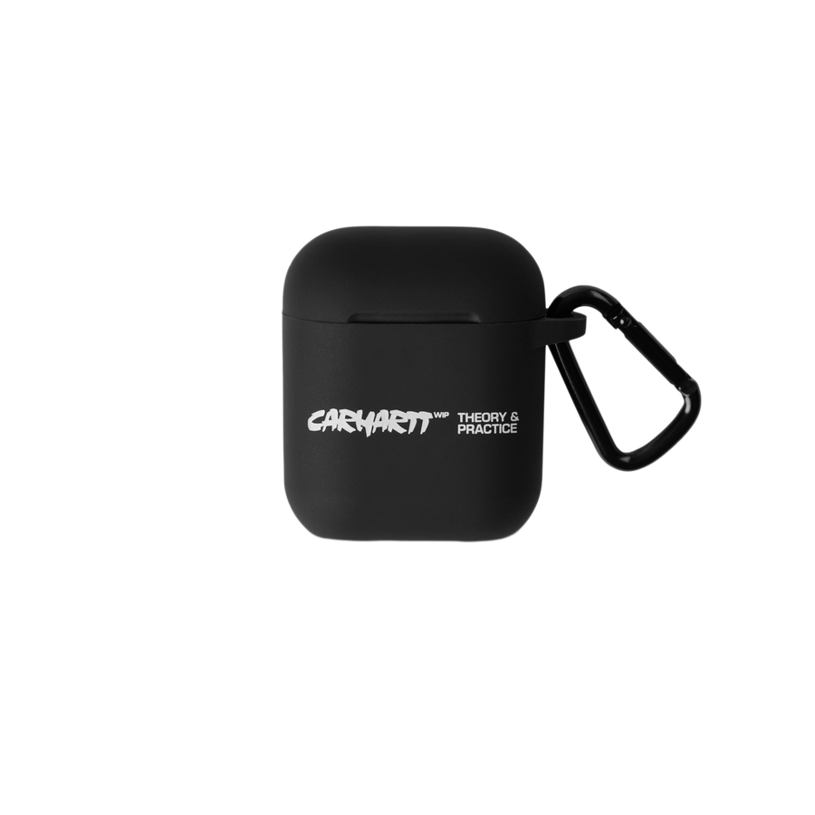 Carhartt WIP Theory and Practice AirPods Case Black/White AP