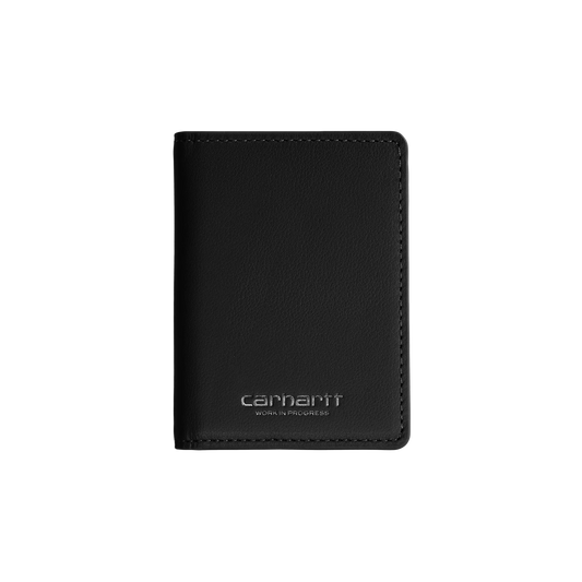 Carhartt WIP Vegas Fold Cardholder Black/Silver
