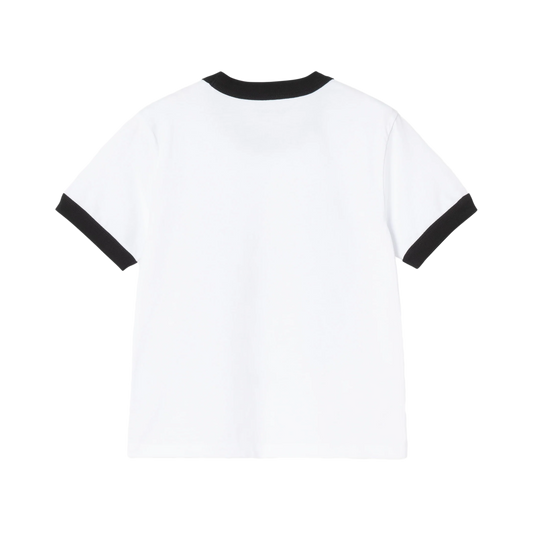 Carhartt WIP Women's S/S IP Ringer T-Shirt White/Black