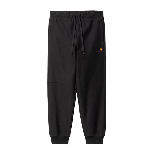 Carhartt WIP American Script Jogging Pant Black