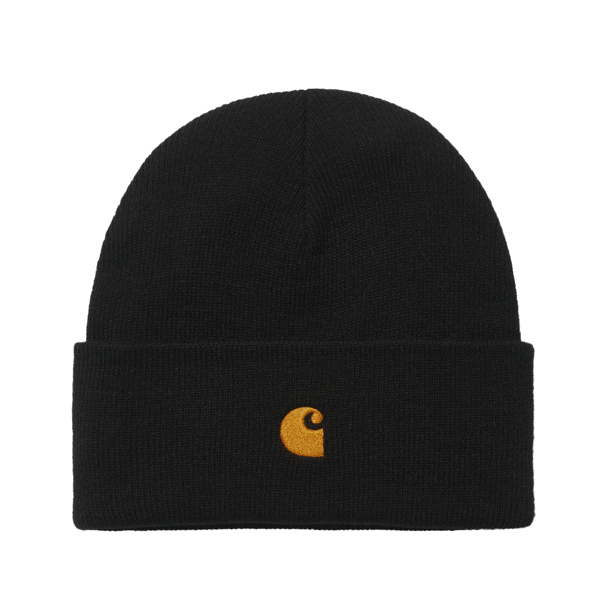 Carhartt WIP Chase Beanie Black/Gold