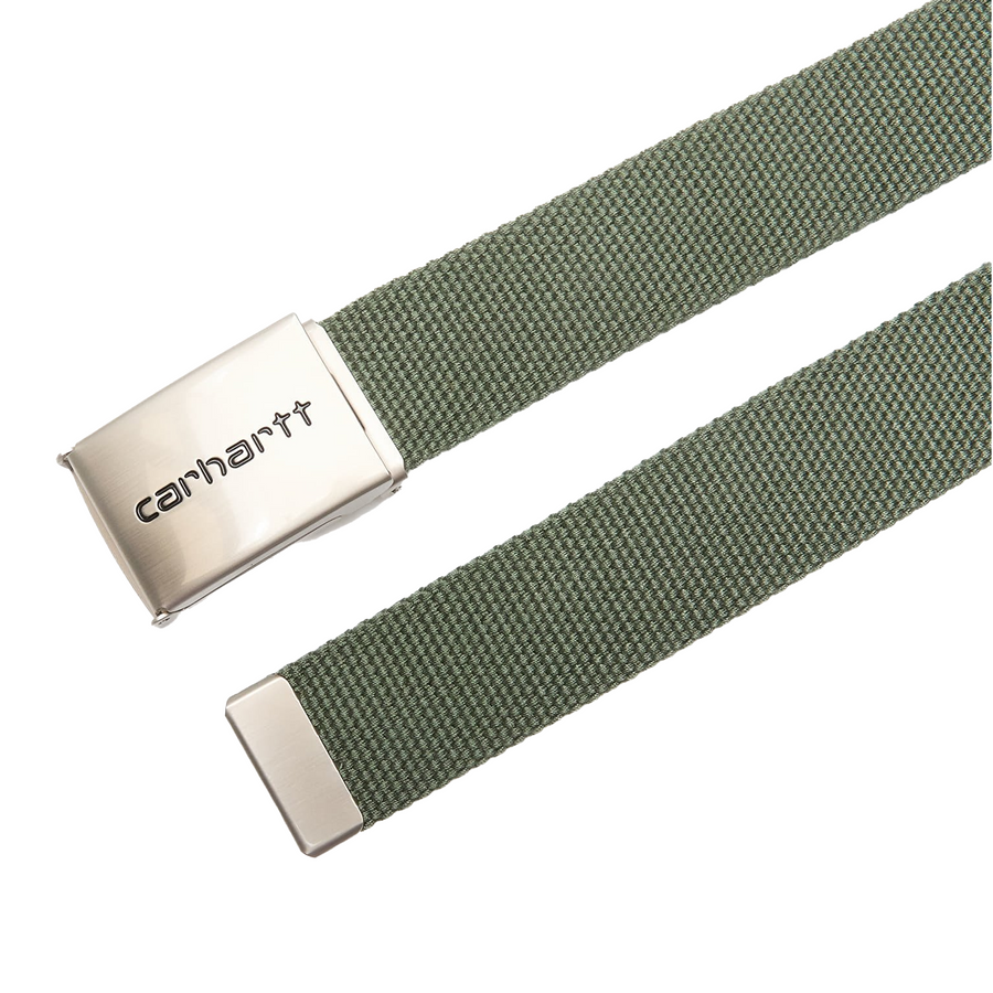 Carhartt WIP Clip Belt Chrome Park