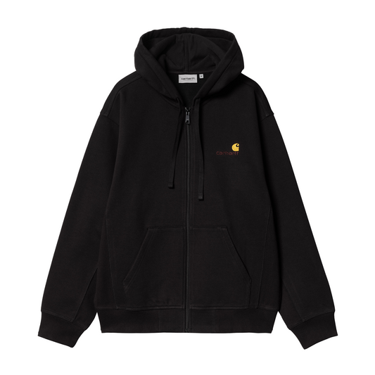 Carhartt WIP Hooded American Script Jacket Black