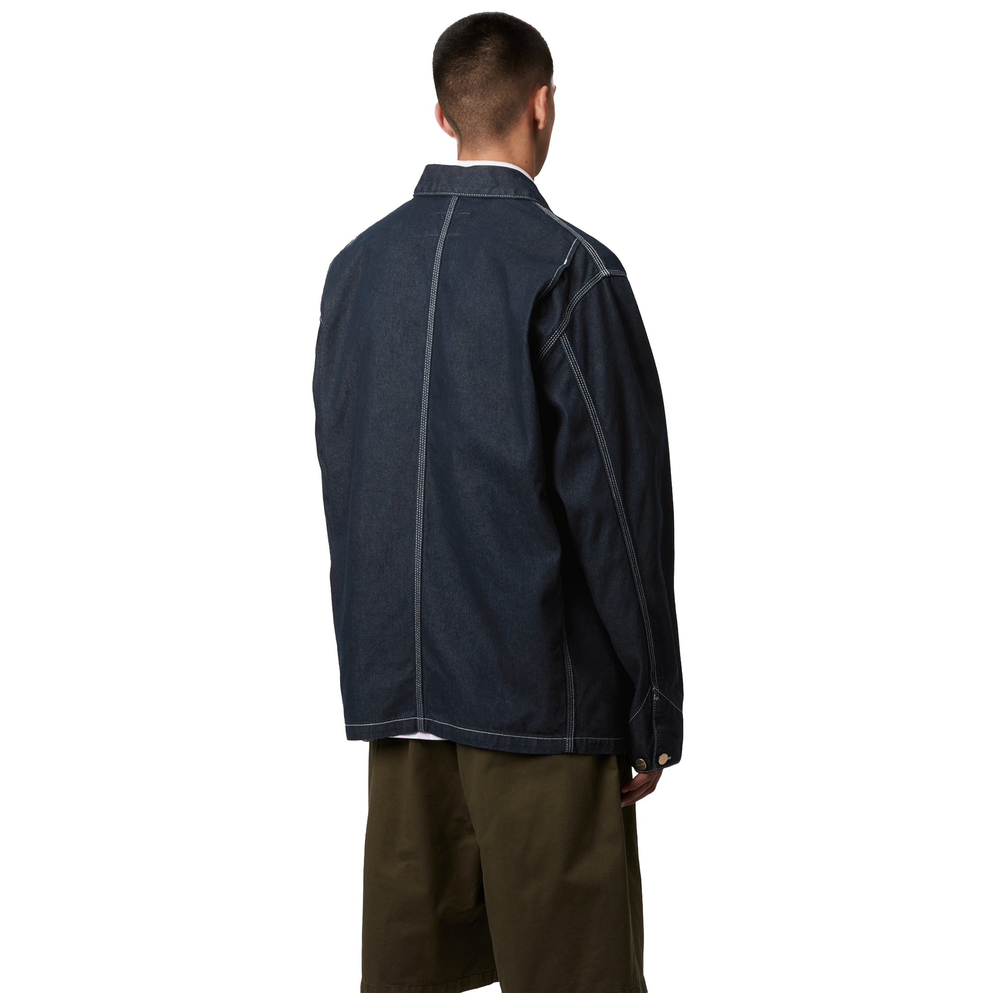 Carhartt WIP OG Chore Coat Blue One Wash