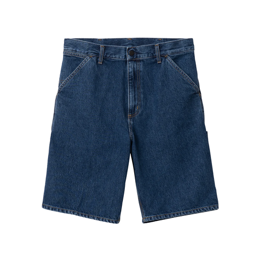 Carhartt WIP Single Knee Short Blue Stone Washed
