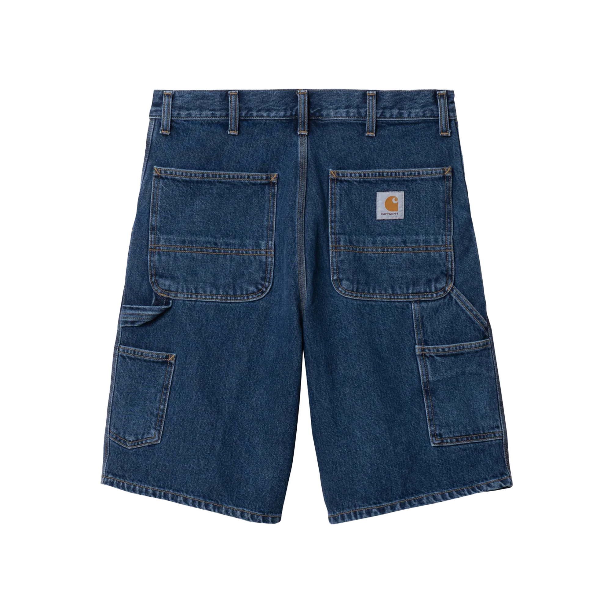 Carhartt WIP Single Knee Short Blue Stone Washed