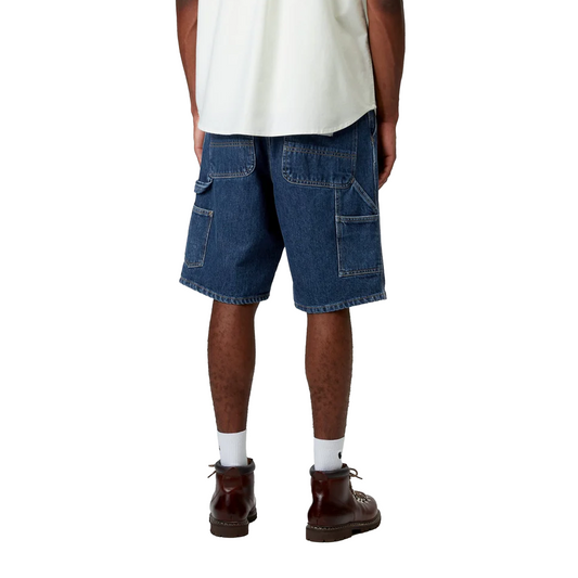 Carhartt WIP Single Knee Short Blue Stone Washed