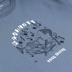 Carhartt WIP Easy Living T-Shirt Bluefin I031761.1CPXX