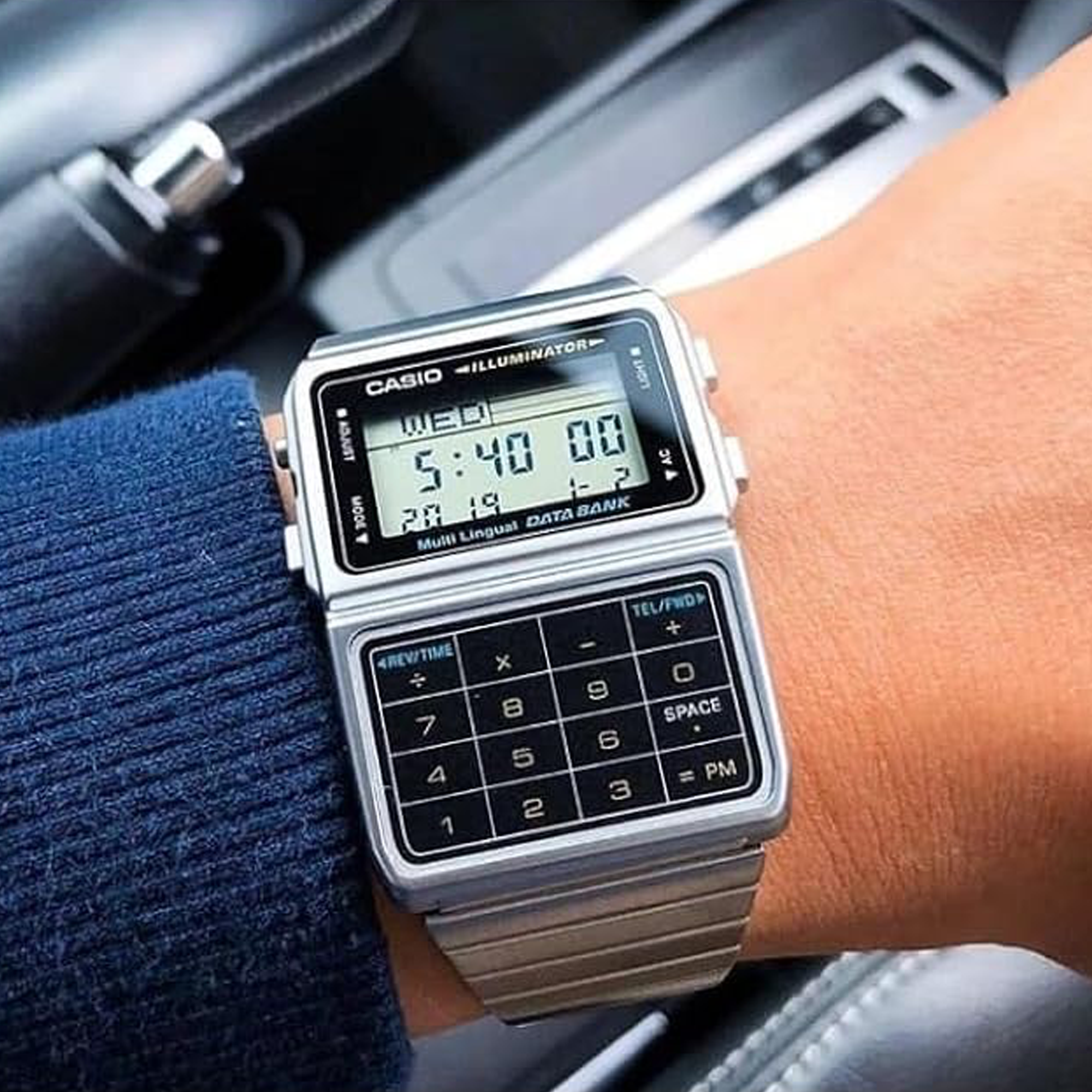 Casio Databank Stainless Steel DBC611-1D