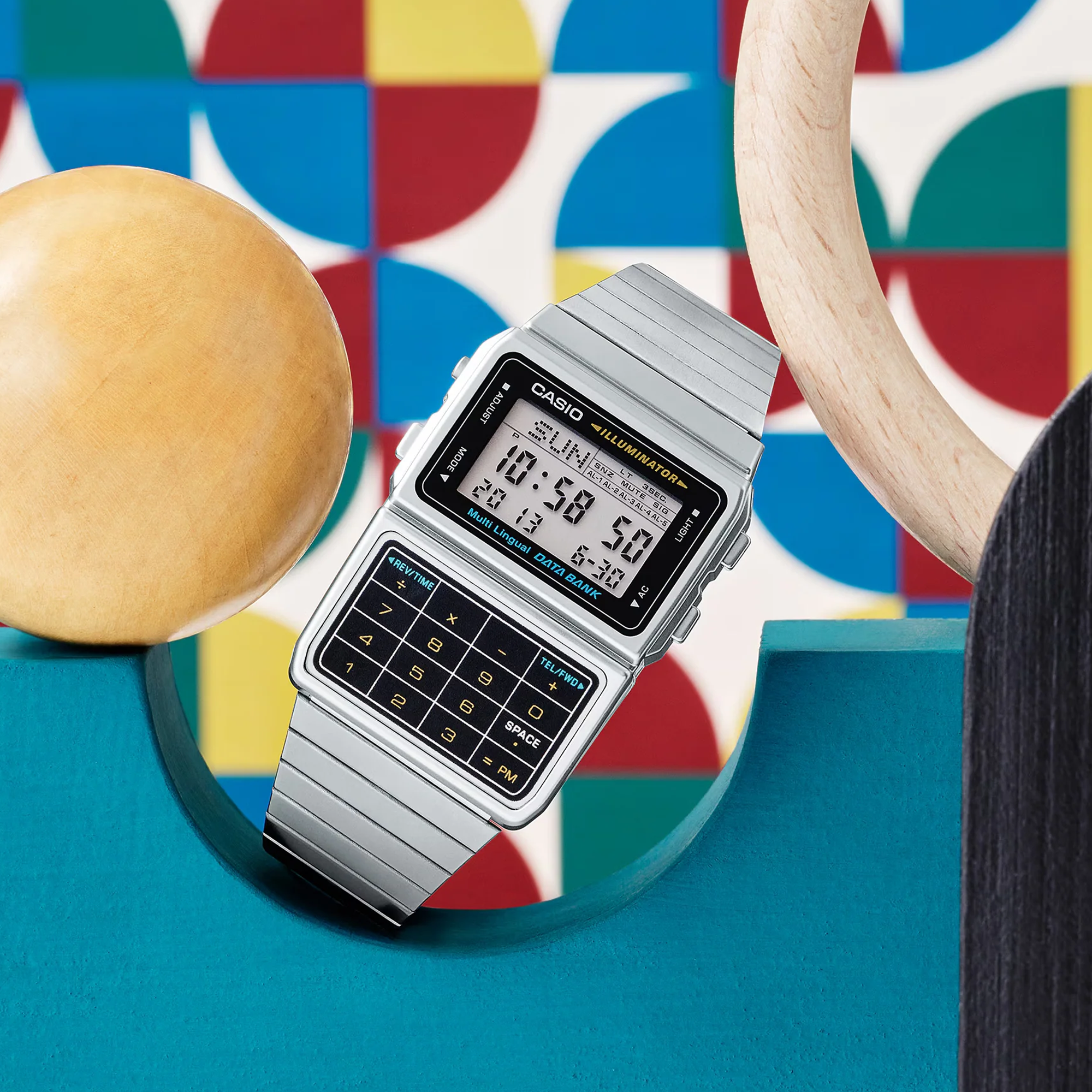 Casio Databank Stainless Steel DBC611-1D