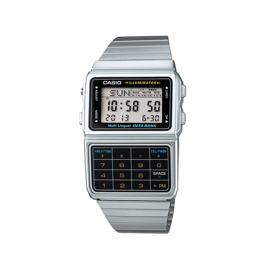 Casio Databank Stainless Steel DBC611-1D