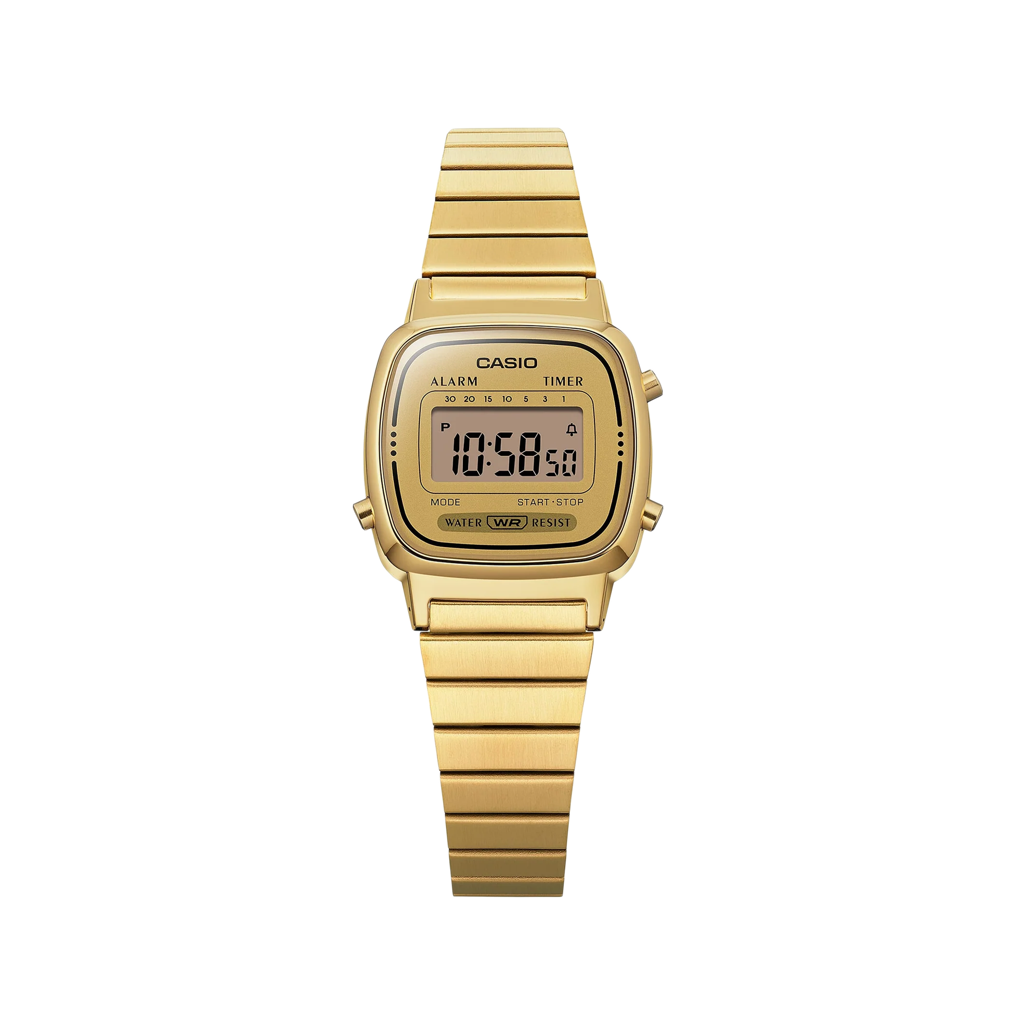 Casio Digital Gold Face LA670WGA-9