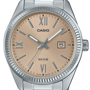 Casio Ladies Analogue Gold Face S/Steel Band LTP1302DD-4A2