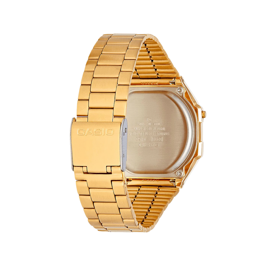 Casio Vintage Digital Illuminator Gold A168WG-9W