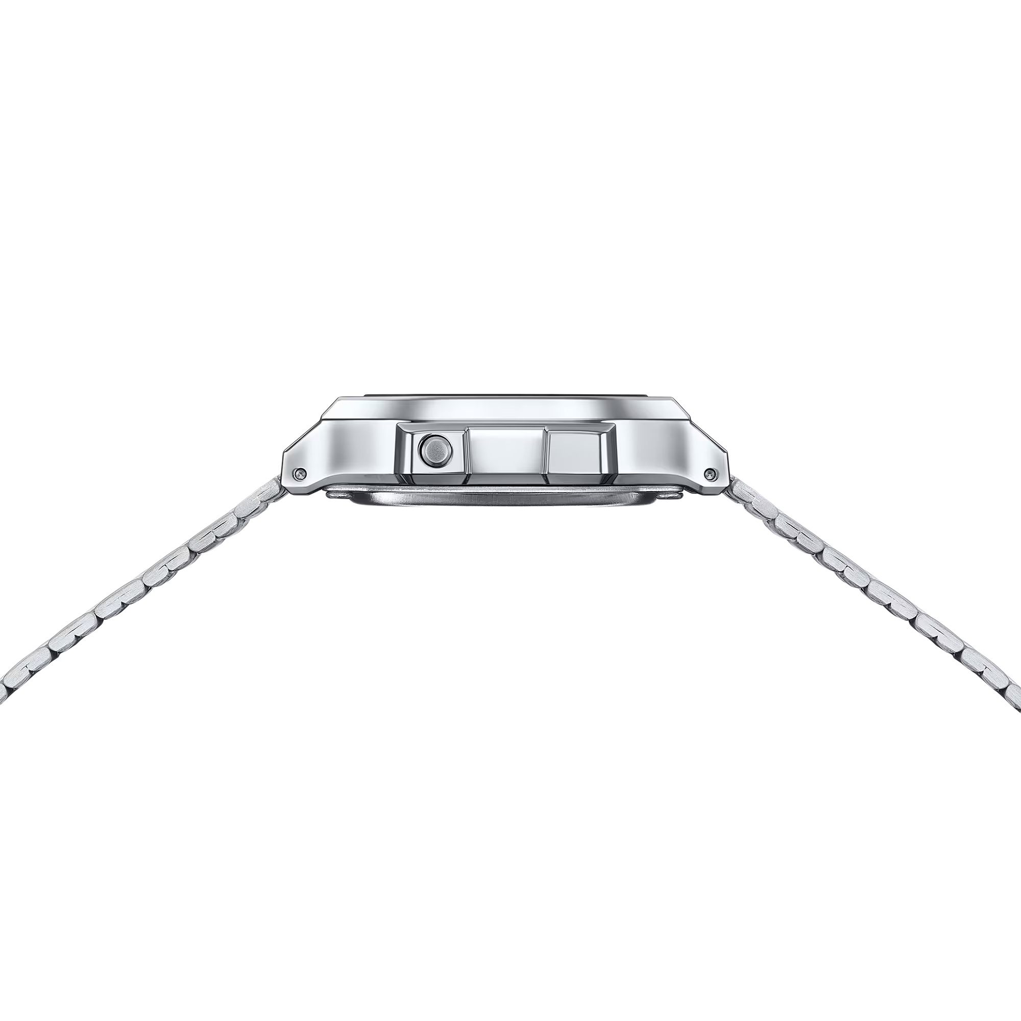 Casio Vintage Digital Illuminator Silver / Black A168WA-1W