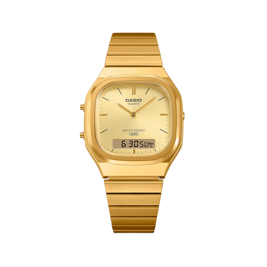 Casio Vintage Retro-Modern Gold AQ-240EG-9ADF