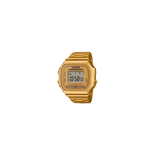 Casio Digital Ring Watch Gold Plated CRW002G-9A