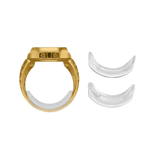 Casio Digital Ring Watch Gold Plated CRW002G-9A