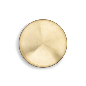 Mister Green Circle Peace Logo Tray Brass