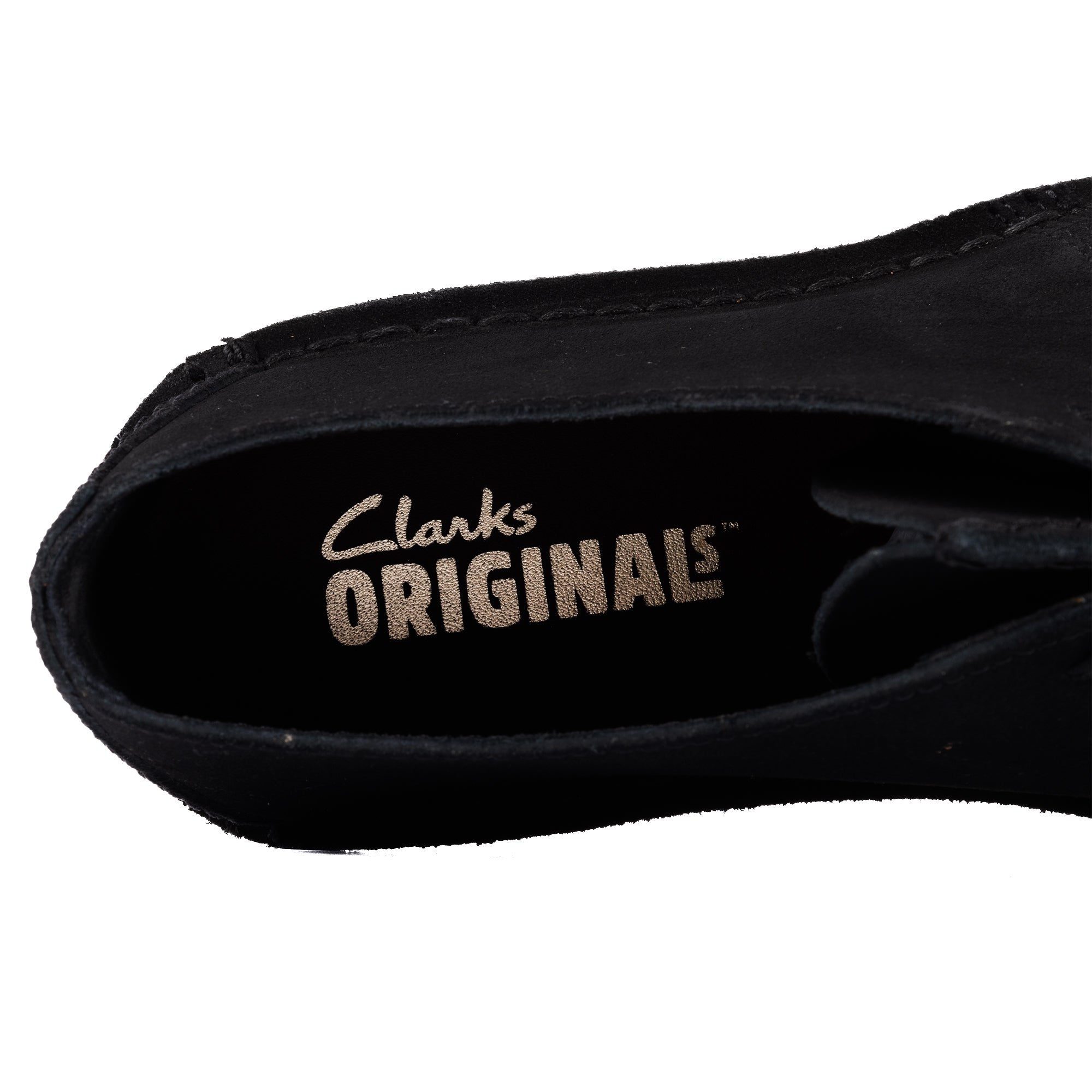 Clarks Originals Desert Trek Black Suede
