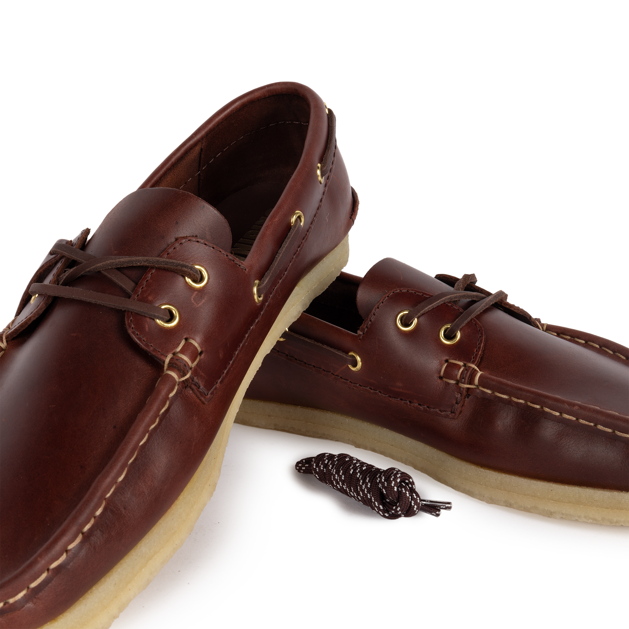 Clarks Originals Godney Boat British Tan Leather 26186503