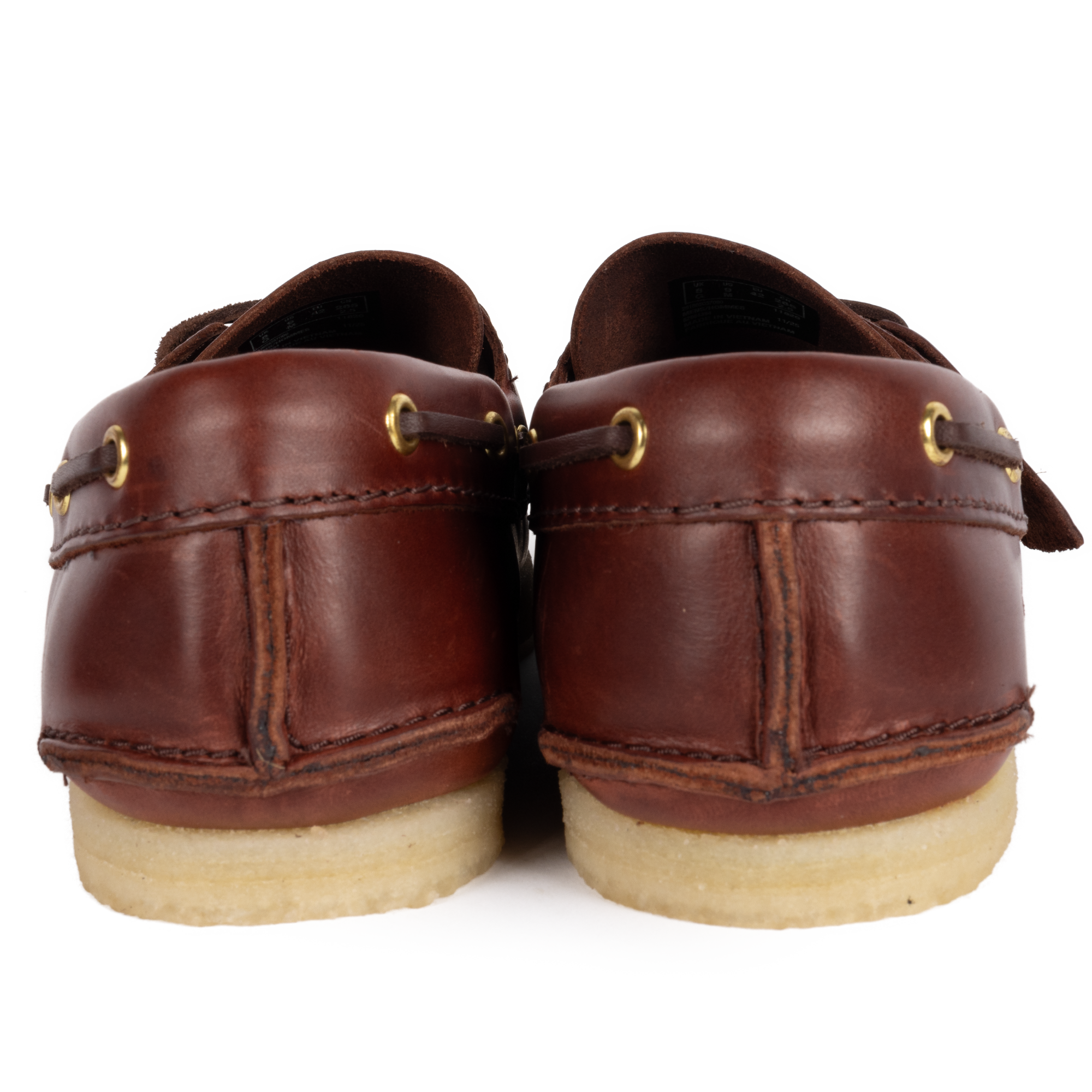 Clarks Originals Godney Boat British Tan Leather 26186503