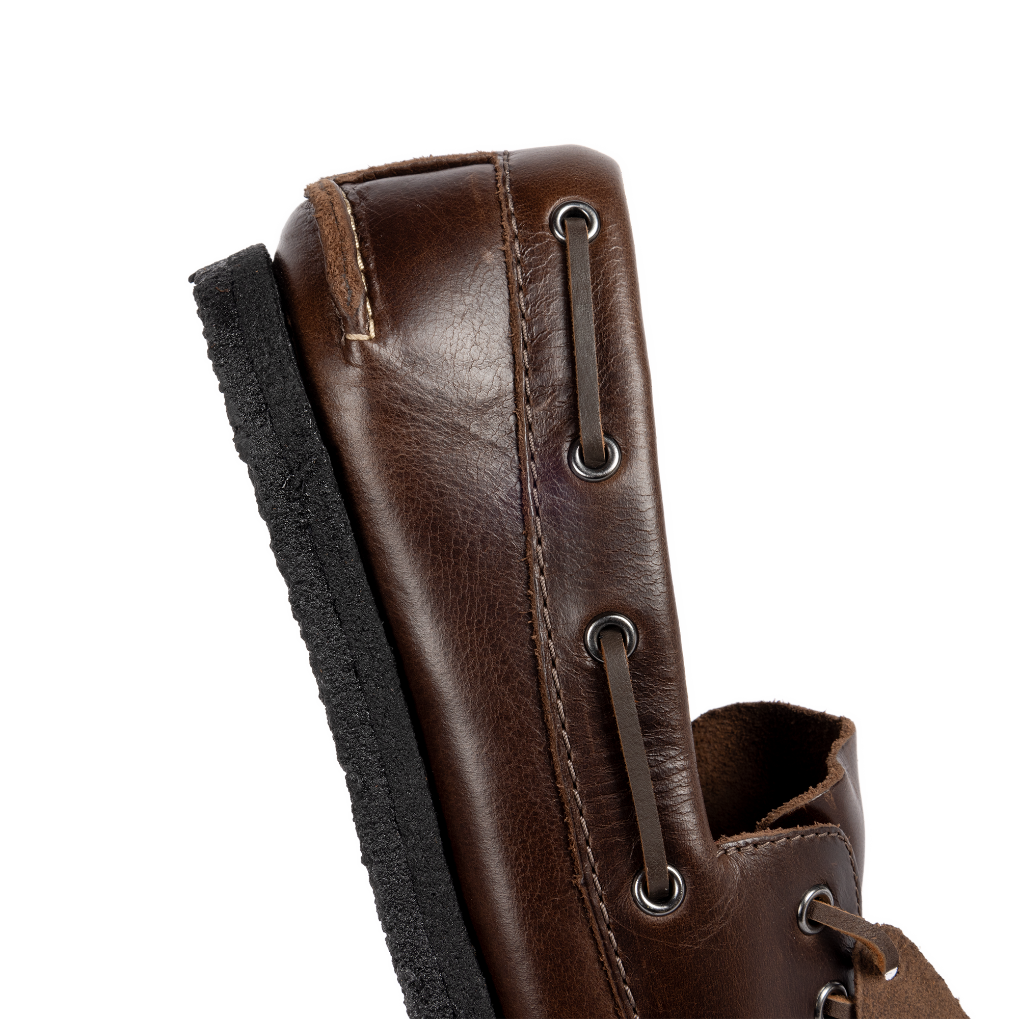 Clarks Originals Godney Boat Brown Leather 26185683