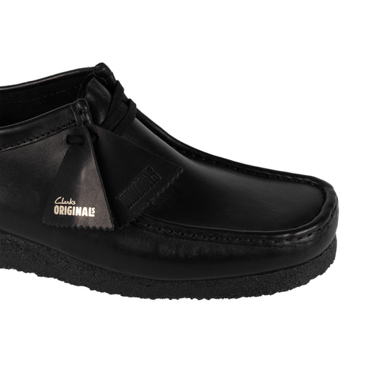 Clarks Originals Wallabee Black Leather