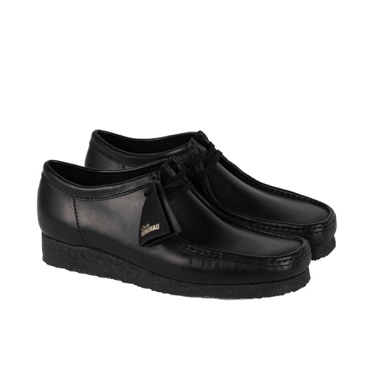 Clarks Originals Wallabee Black Leather