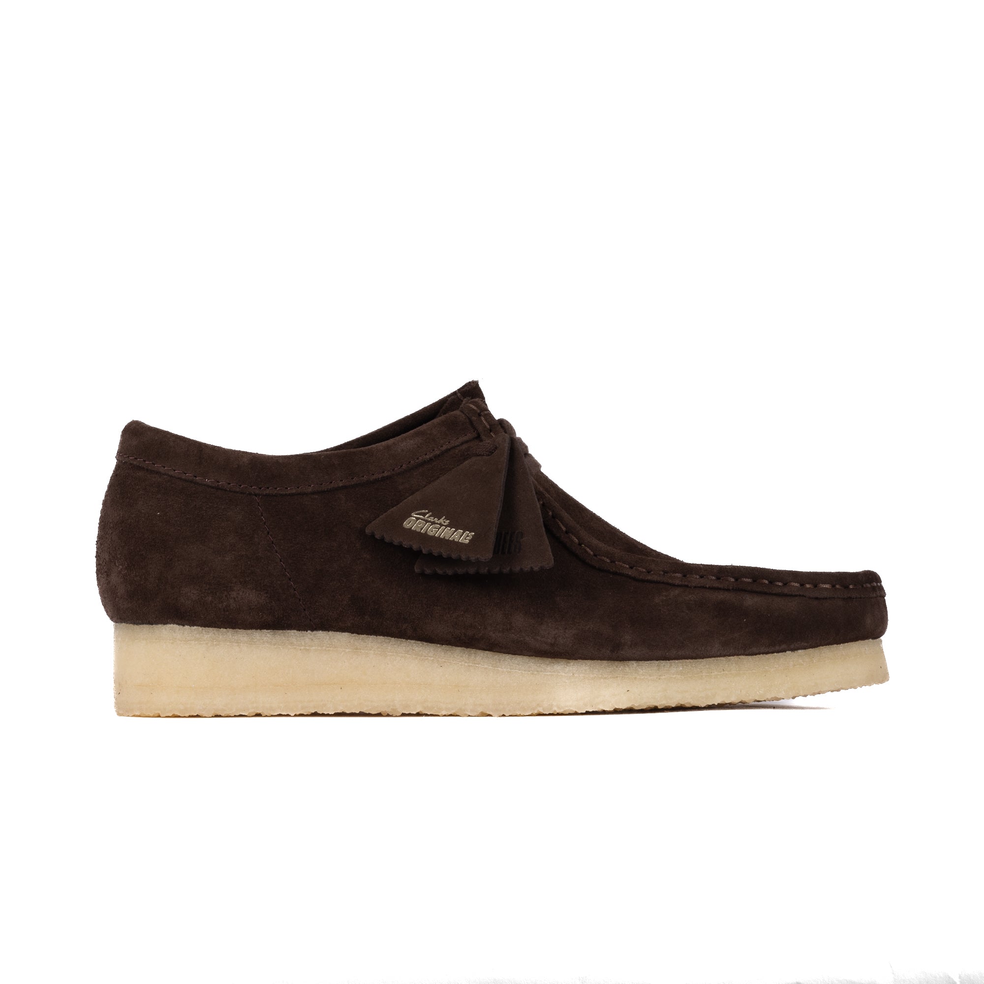 Clarks Originals Wallabee Dark Brown Suede