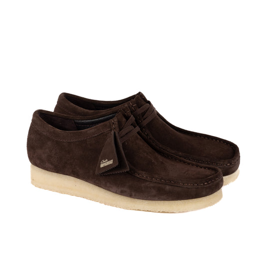 Clarks Originals Wallabee Dark Brown Suede