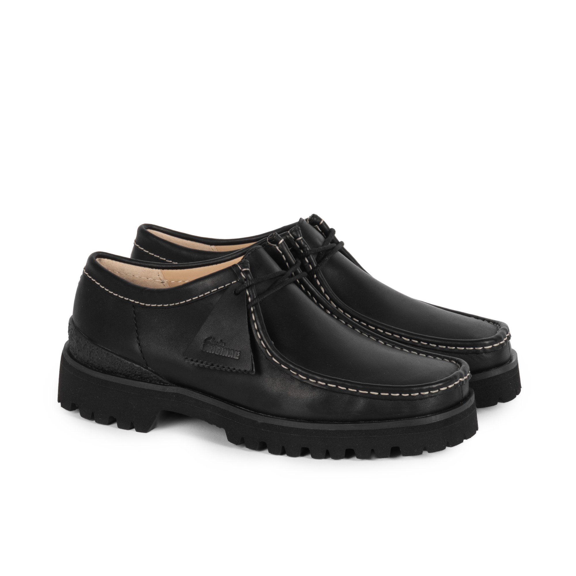 Clarks Originals Wallabee Yukoner Black Leather 26185676