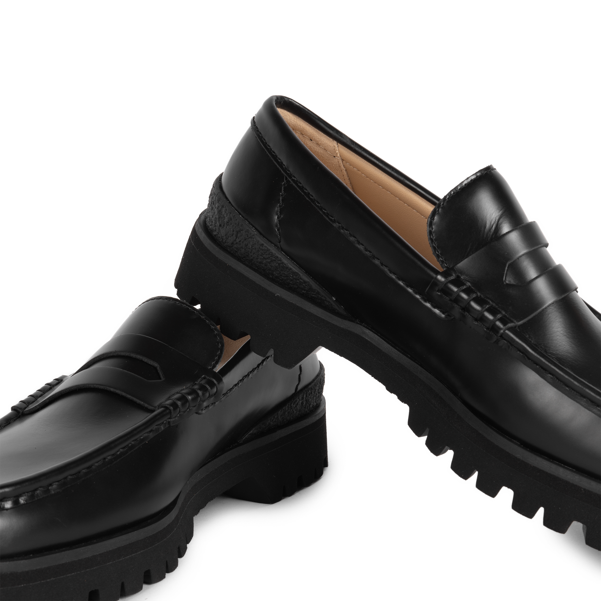 Clarks Originals Yukoner Penny Black Leather 26185705