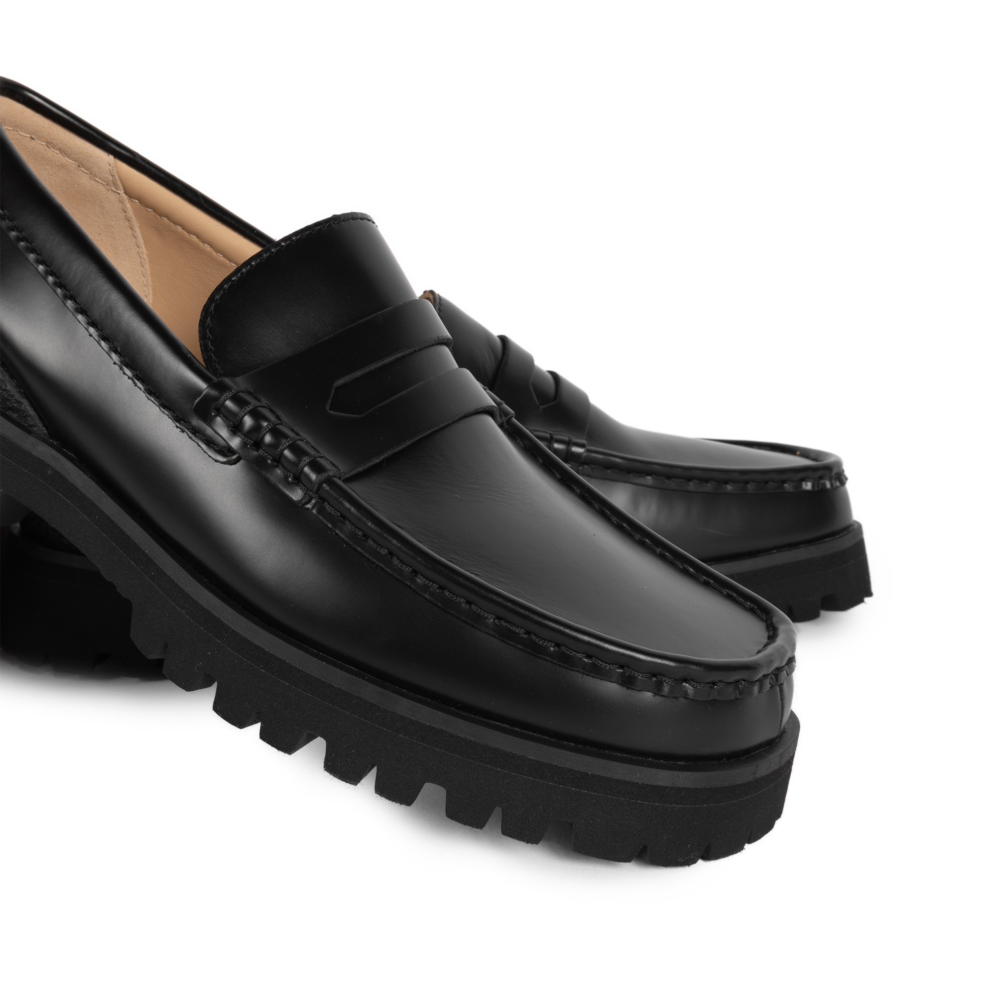 Clarks Originals Yukoner Penny Black Leather 26185705