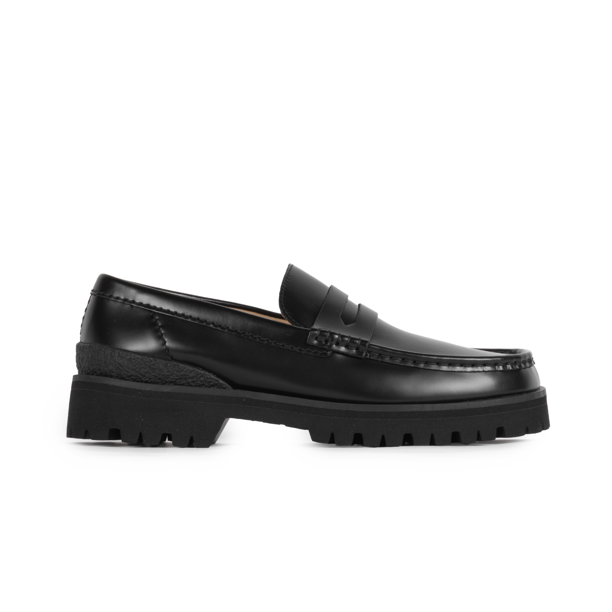 Clarks Originals Yukoner Penny Black Leather 26185705