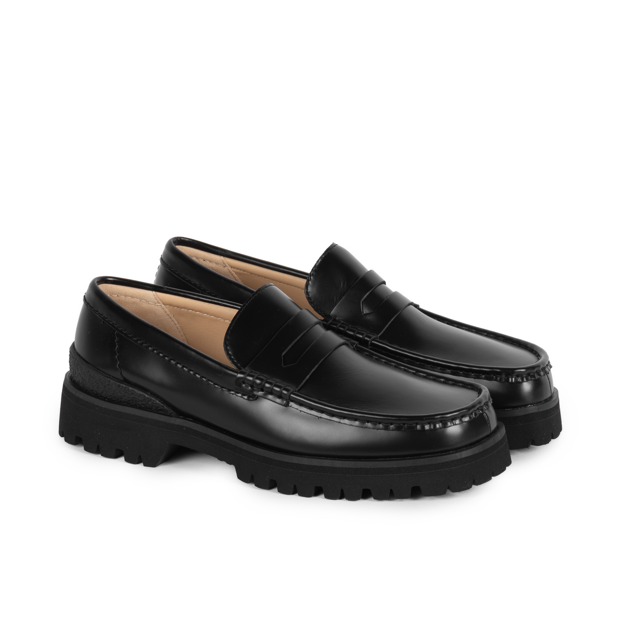 Clarks Originals Yukoner Penny Black Leather 26185705