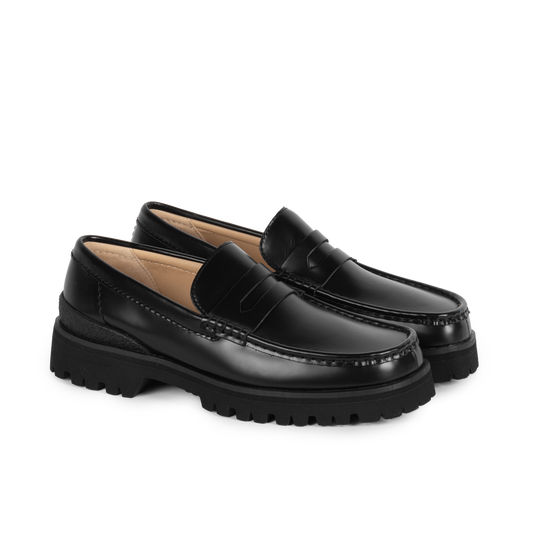 Clarks Originals Yukoner Penny Black Leather 26185705