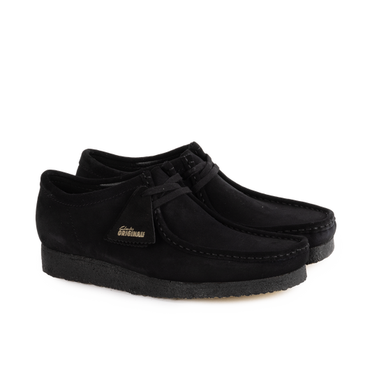 Clarks Originals Wallabee Black Suede 26188315