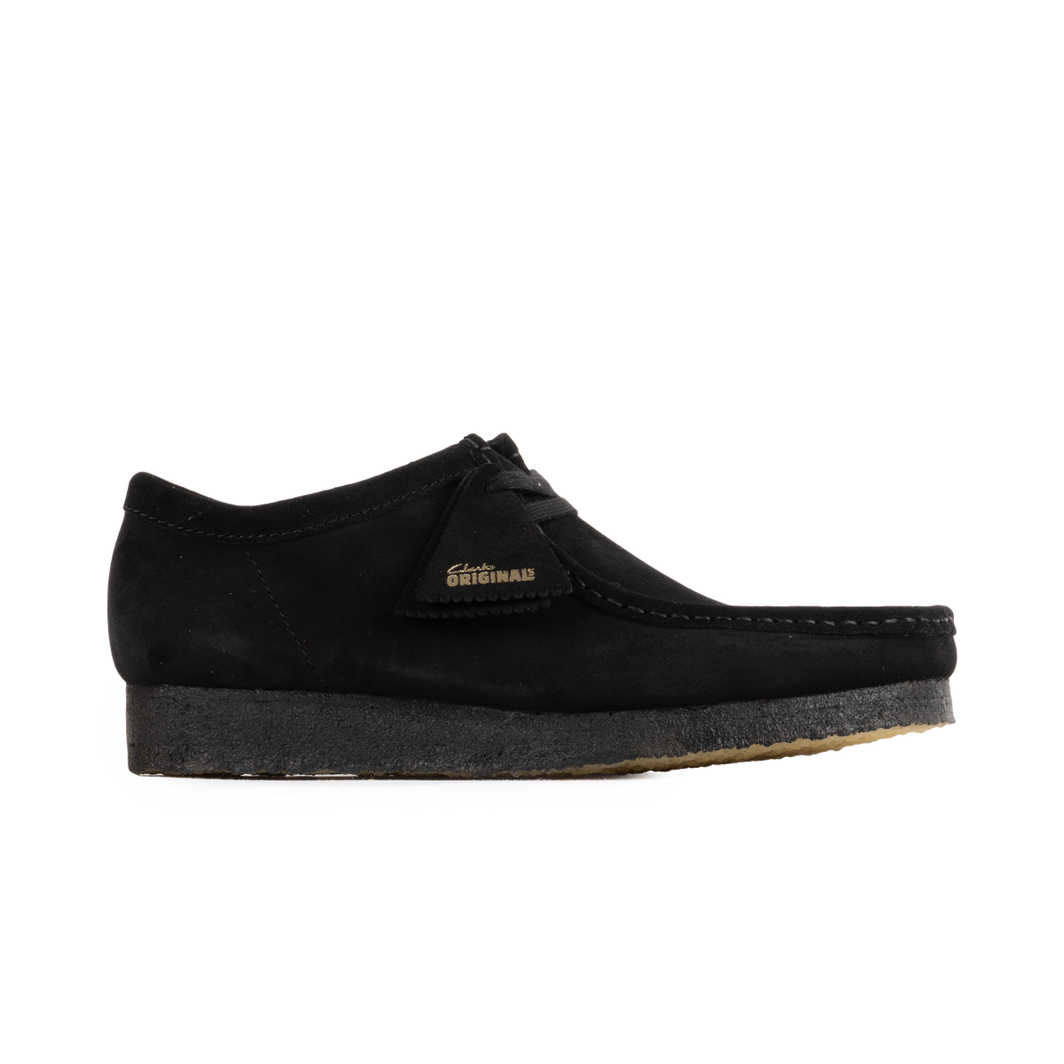 Clarks Originals Wallabee Black Suede 26188315