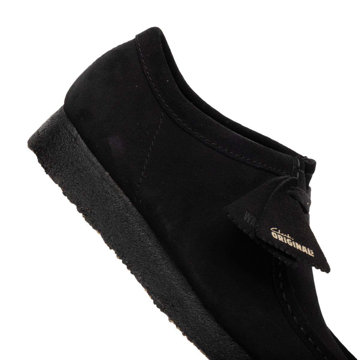 Clarks Originals Wallabee Black Suede 26188315